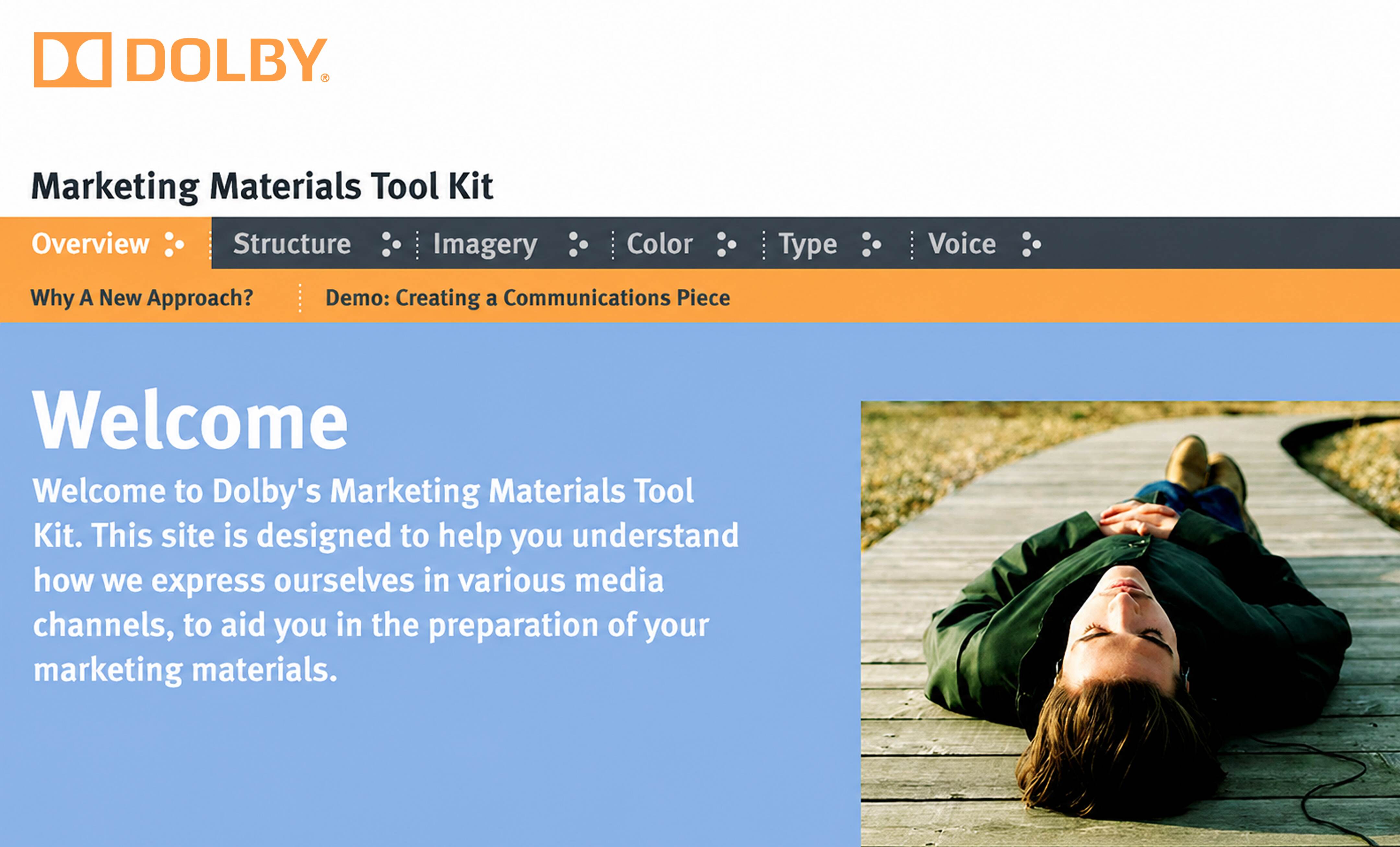 Dolby brand toolkit and logo family